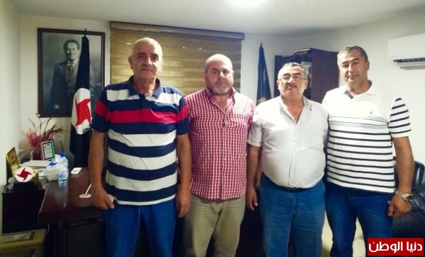 لجنة أصدقاء الأسير يحيى سكاف زارت منفذية القومي في حلبا
