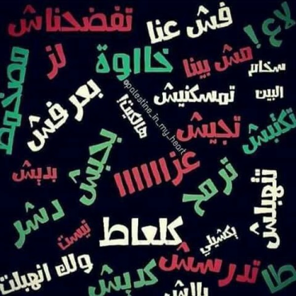 اللهجة الفلسطينية