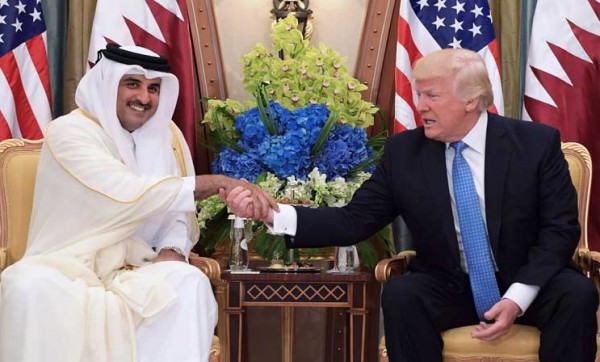 ترامب ينفي تحذيره للسعودية من القيام بتحرك عسكري ضد قطر