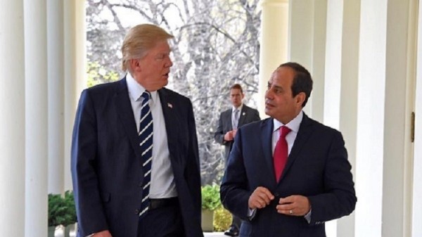 الرئيس الأمريكي: ندرس استئناف بعض المساعدات العسكرية المعلقة لمصر
