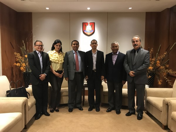 السفير شامية يلتقي مع عدد من الوزراء والمسؤولين السنغافوريين