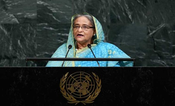 رئيسة بنغلاديش تقترح خطة من 5 بنود لانهاء أزمة مسلمي الروهينغا