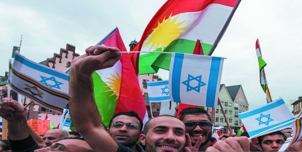 إسرائيل البريئة.. تدعم كردستان للانفصال.. ولا تعطي الفلسطينيين شبرًا لإقامة دولتهم!!