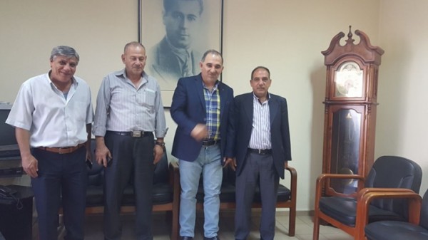 وفد من جبهة التحرير الفلسطينية يزور مركز "القومي"