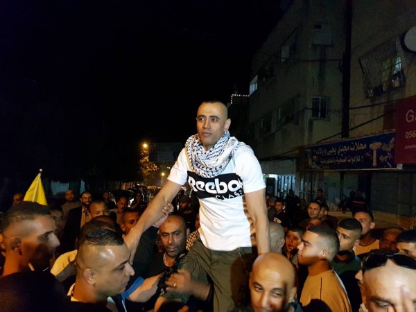الأفراج عن الأسير زياد منصوري بعد 13 عاما من الاعتقال