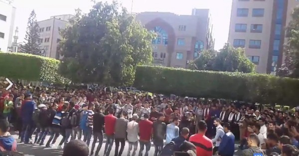 فيديو..دحية ودبكة داخل الجامعة الاسلامية.. والنشطاء يغردون..تميز بانضمامك للجامعة