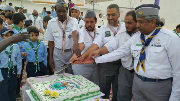 كشافة تعليم مكة تحتفل بـ 300 كشاف جدد