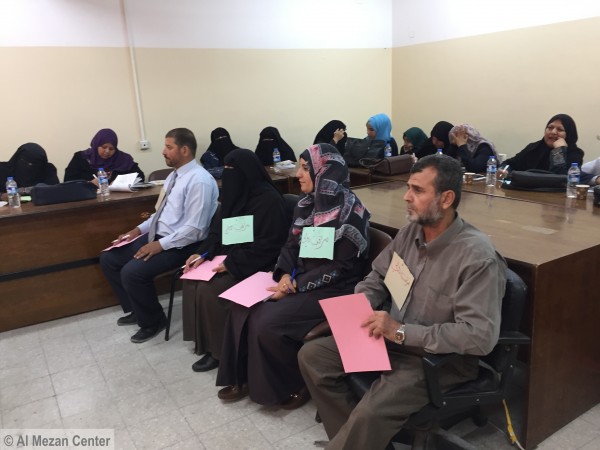 الميزان يختتم سلسلة لقاءات الخاصة بأعضاء المجالس المحلية في مناطق قطاع غزة
