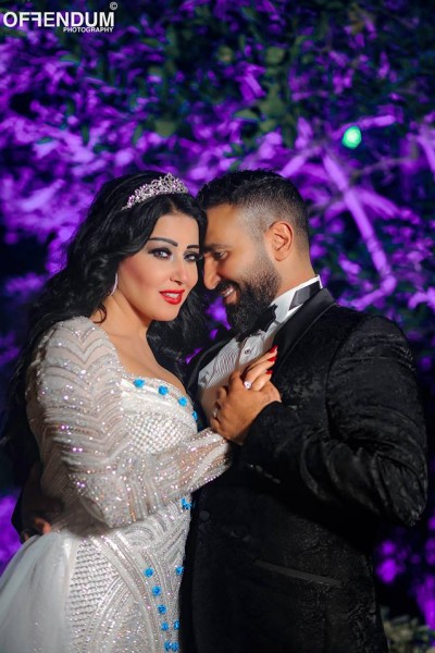 الصور الرسمية لزفاف أحمد سعد وسمية الخشاب