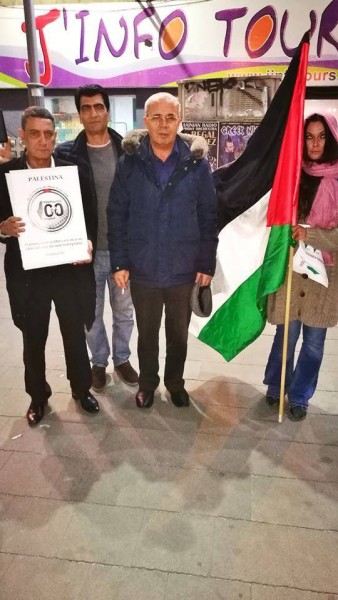 جمعية التضامن"رومانيا - فلسطين"تعتصم أمام السفارة البريطانية بعد 100 عام من بلفور