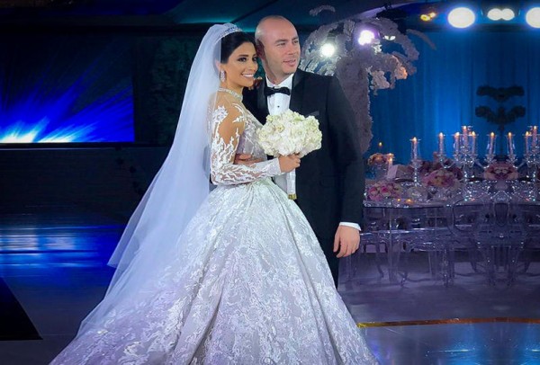 شاهد بالصور: زفاف الإعلامي اللبناني رودولف هلال