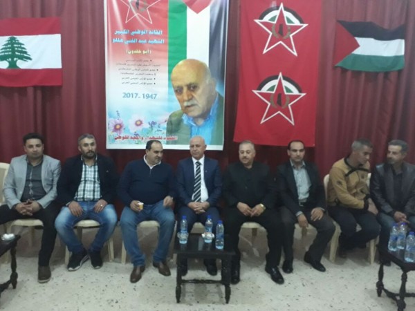 الجبهة الديمقراطية تستقبل التعازي في عبدالغني هللو(ابو خلدون)
