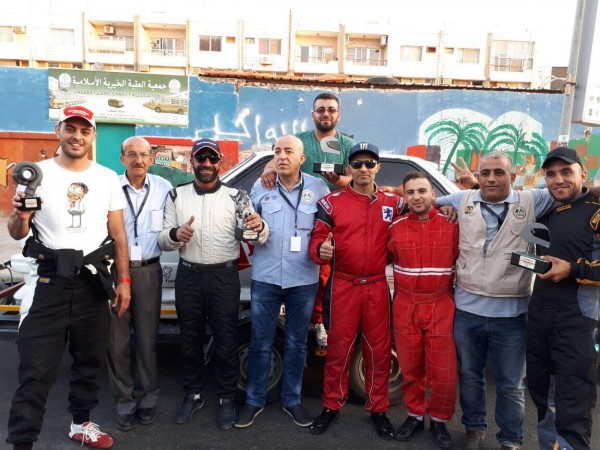 فلسطين تحصد أربعة كؤوس من بطولة الأردن لسباقات السرعة