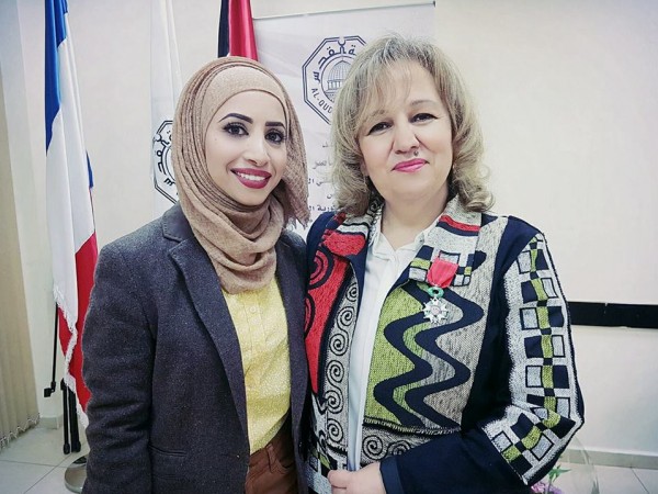 الاعلاميه ياسيمن الخطيب تلتقي الدكتورة صفاء ناصر الدين