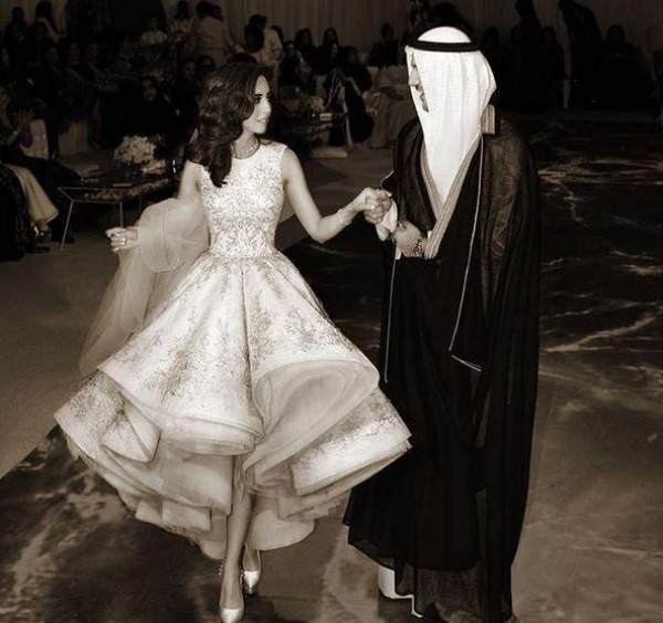 صور: فساتين زفاف العروس الخليجية