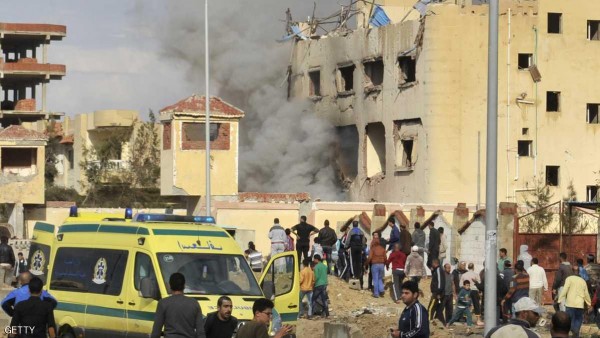 شاهد: 235 قتيلاً في هجوم مسلح على مسجد في شمال سيناء