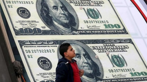 ارتفاع مؤشر الدولار مقابل ست عملات