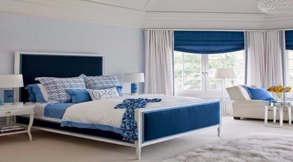 استخدمي اللون الأزرق الهادئ في غرفتك بـ 10 أفكار خلَّاقة