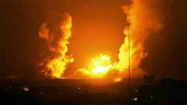 فيديو: 15 إصابة في قصف لطائرات الاحتلال بقطاع غزة