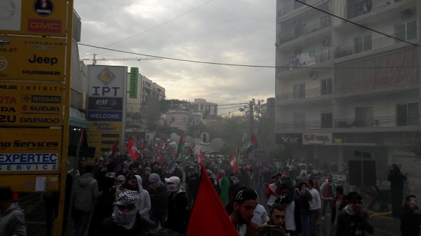 فيديو: محاولة اقتحام السفارة الأمريكية في بيروت