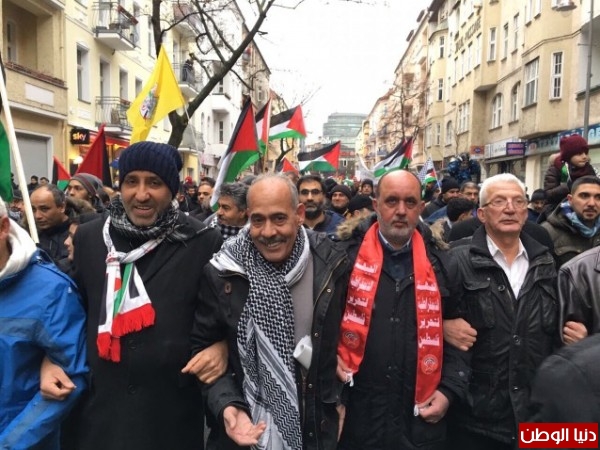 المانيا: الحزب اليساري الالماني ينظم مظاهرة ضخمة وسط برلين دعما للقدس
