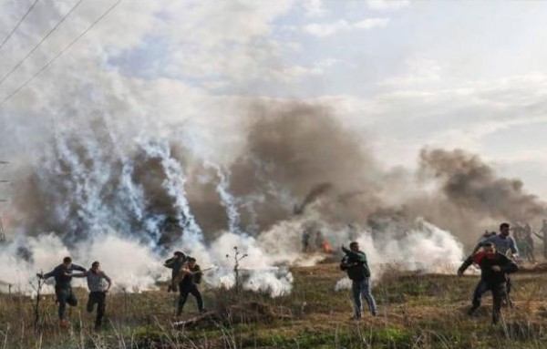 وزارة الصحة: الاحتلال استخدم غازاً غريباً شرق قطاع غزة