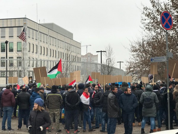 وقفة تضامنية مع القدس في العاصمة الاوكرانية كييف