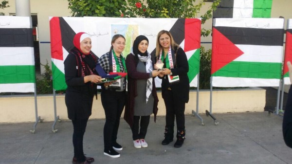 دوحة المقاصد تنظم وقفة تضامنية مع القدس وأطفال فلسطين