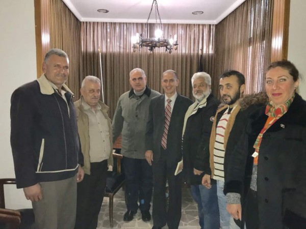 وفد من الفصائل الفلسطينية يلتقي "القومي" في حلب