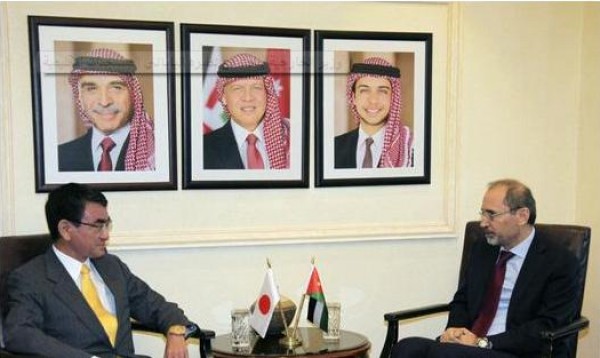 وزيرا الخارجية الأردني والياباني يبحثان تطورات إعلان ترامب بشأن القدس