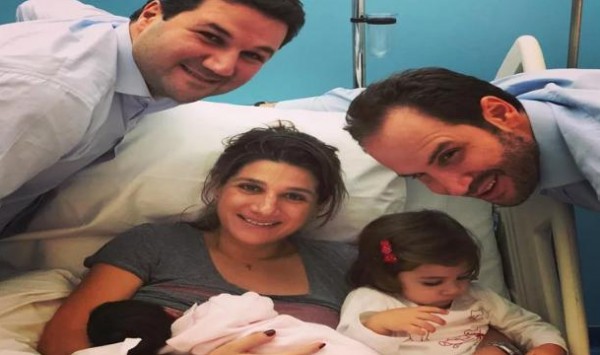 بالصورة: يمنى الجميّل ترزق بإبنة