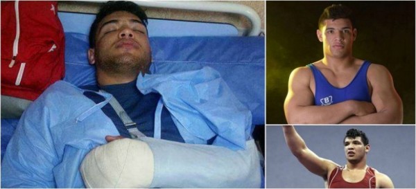 فيديو: مجهولون يعتدون على بطل مصارعة مصري ويقطعون أصابعه