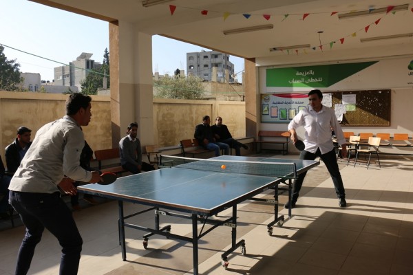 جامعة الإسراء تختتم بطولة "القدس عاصمتنا " لكرة الطاولة لموظفيها
