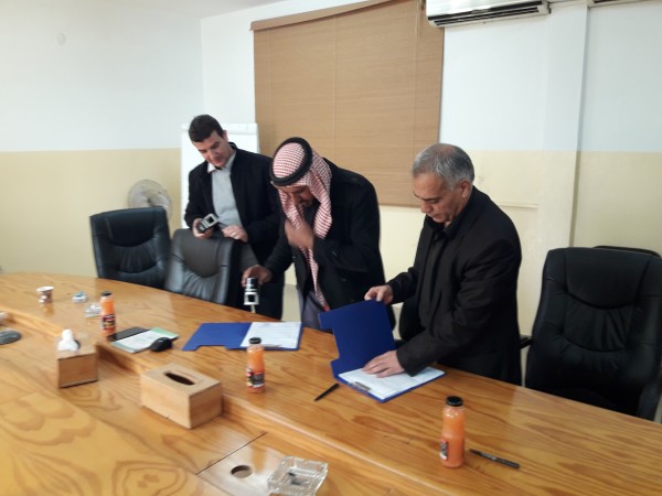 الإغاثة الزراعية توقع اتفاقية مع بلدية أم النصر