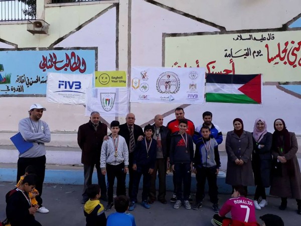 المدرسة الإسلامية الأساسية للذكور تنظم المهرجان الرياضي لكرة الطائرة