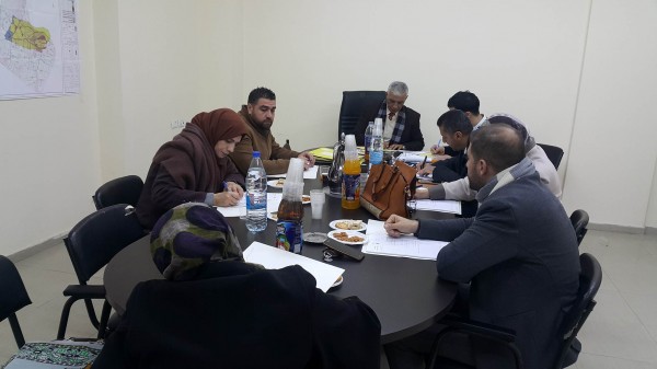 اللجنة الاقليمية للتنظيم والتخطيط العمراني في قلقيلية تعقد جلستها
