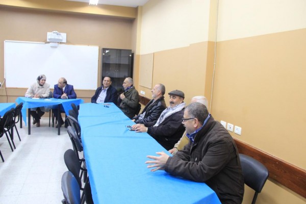 مستشار وزير التربية و مديرة تربية قلقيلية يلتقيان رؤساء البلديات