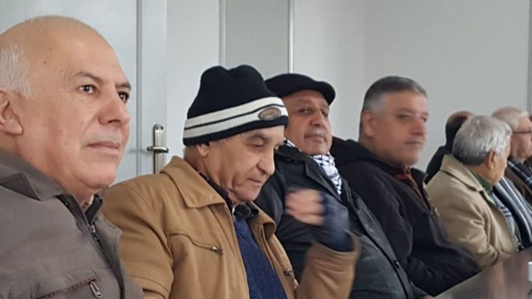 لقاء جماهيري بمقر اتحاد نقابات عمال فلسطين في صيدا