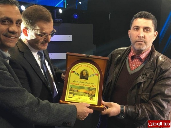 حركة فتح تكرم الإعلامي اللبناني الانسان طوني خليفة بيروت لبنان