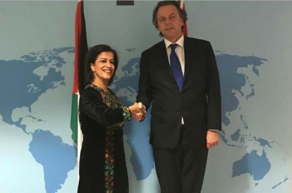 السفيرة سليمان تجتمع مع مسؤولين بوزارة الخارجية الهولندية