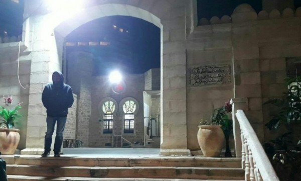 اعتداء عنصري على مسجد حسن بيك في يافا