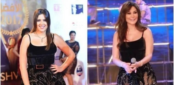 اليسا وياسمين عبد العزيز بنفس الفستان أيهما أجمل