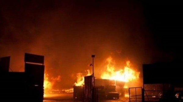 اصابة 3 أطفال في حريق غرب جنين