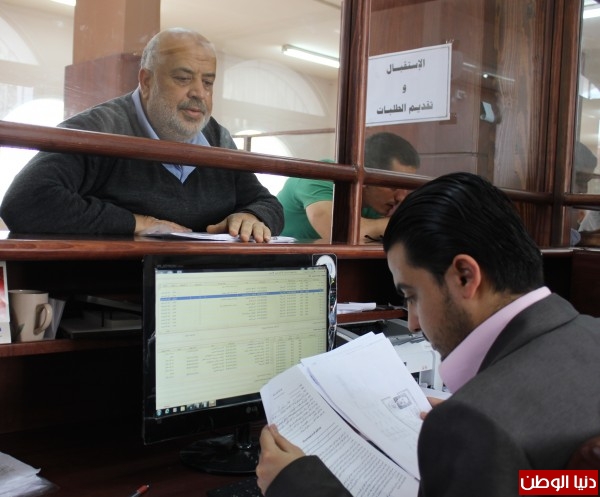 بلدية غزة تنجز (2400) معاملة للمواطنين خلال يناير الماضي