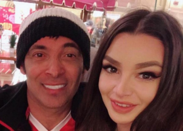 صور: لما لحق سعد الصغير الراقصة جوهرة إلى روسيا؟