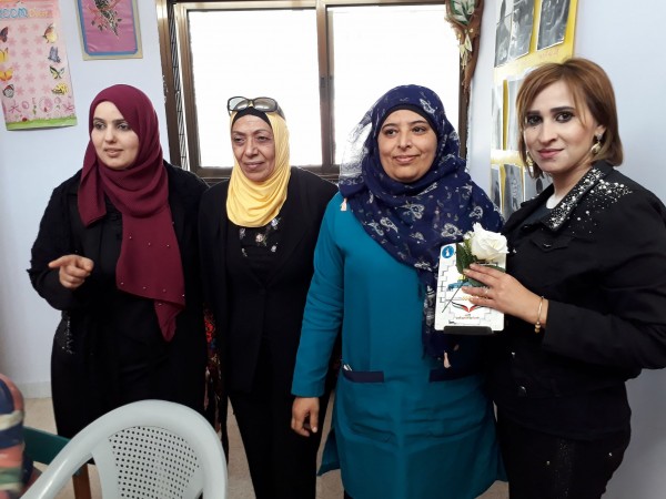 الاتحاد العام للمرأة الفلسطينية يزور مركز الدار البيضاء في سلفيت
