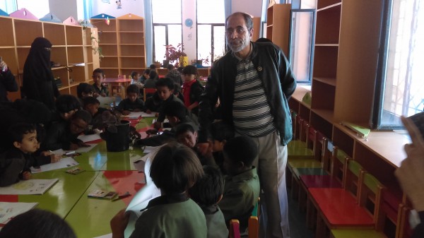 تواصل البرنامج التعليمي للأطفال بمكتبة نادي بلقيس بصنعاء