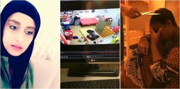 فيديو: سعودية تعاقب خادمتها بطريقة "مهينة"