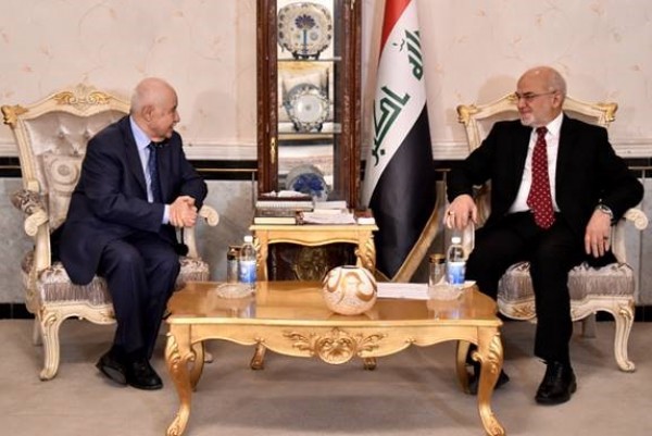 أبوغزاله يلتقي وزير الخارجية العراقي ويلقي محاضرة في معهد الخدمة الخارجية