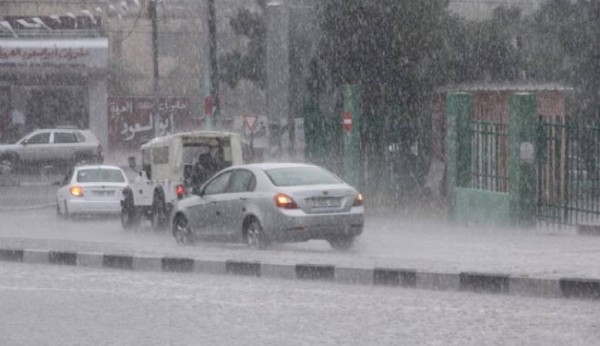 الأربعاء: تساقط زخات من الأمطار على مختلف المناطق الفلسطينية